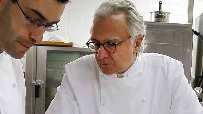 French Chef Alain Ducasse. Picture: AP 