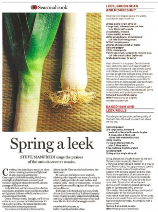 Spring a leek