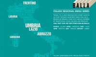 BALLA ‘Italian Regional Menu Series’  Lazio May 14